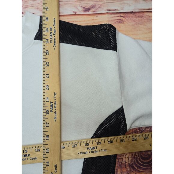 Under Armour Womens Oversized White XS Loose Fit Sweatshirt - Picture 9 of 9